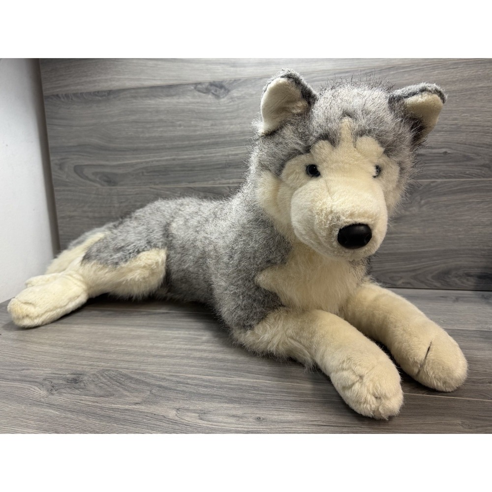 28" Douglas Cuddle Toys Broderick Husky Plush Large Stuffed Animal Dog Adorable